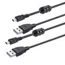 1 Pack Replacement USB Camera Data Cord for Fujifilm X10, X20, XF1, FinePix S4500 S4200 JX650 JX660 JX675 JX680 AX385 AX500 AX510 AX550 J100 J26 J27 J28 J29 J30 J32 J35 Charger Charging Cable & More