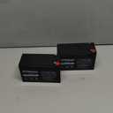 12 Volt 7ah Rechargeable Sealed Lead Acid Battery 2 Pack (F1 Terminals)