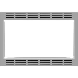 NN-TK932SS 30-inch Microwave Trim Kit Compatible with Panasonic Microwave Ovens, for 2.2 Cu Ft Microwave Oven, Built-in Stainless Steel 30" Microwave Trim Kit for NN-SE9-S, NN-SD9-S, NN-SN9-S,NN-ST9-S