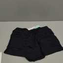 Beautikini Period Swimwear Menstrual Leakproof Swim Shorts Quick Dry 3" High Waist Bathing Suit Bottoms for Teen Girls Women (Large, Black)