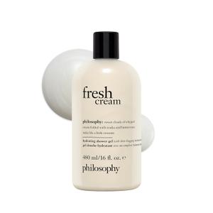 philosophy fresh cream shower gel - with notes of vanilla, heliotrope & tonka bean - 16 fl oz