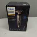 Philips Norelco S9000 Prestige Rechargeable Wet & Dry Electric Rotary Shaver with Precision Trimmer, Premium Case & Cleaning System, SP9841/84 (Gray)