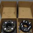 Orion Motor Tech 1"(25mm) 4x100 Wheel Spacers Compatible with Honda Accord Civic, Mini Cooper, Toyota Corolla Prius, 56.1mm Bore Hubcentric Wheel Spacer Kit with M12x1.5 Studs