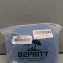 B2prity Women's Ruched Tankini Swimsuits V Neck Wrap Tie Back Two Pieces Bathing Suit Tummy Control Swimwear (Peacock Blue) XL