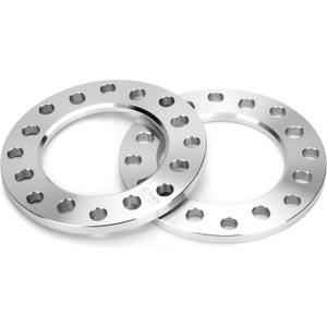 KSP 8 Lug Universal Wheel Spacers 12mm, 1/2in 8x6.5 8x165.1 8x170 8x180 Lug Spacer for F350 250 Ram 2500 3500 Express Silverado Suburban Sierra 2500 3500HD Dually Wheel, 2PCS CNC Machined Spacer