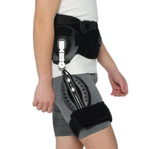 Abduction ROM Post Op Hip Brace Stabilizer Joint Protection Fixation Device Hip Orthosis Support for hip Replacements, Sciatica, Quad Muscle Strains and Pain Relief (One Size)