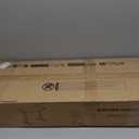 YDN Electric Standing Desk Adjustable Height, 40 x 24 Inches Stand up Desk with Cable Management, Home Office Desks with Splice Board & White Frame, Nature Top