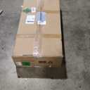 Olee Sleep 18 Inch Heavy Duty Steel Slat Anti-Slip Support, Easy Assembly Platform Bed Frame, Noise Free Steel Mattress Foundation, Maximum Storage, No Box Spring Needed, Black, Queen Size