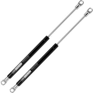 2PCs Universal Gas Charged Lift Supports Spring Struts Shocks Dampers Force 35 Lbs/156 N Per Prop, Force Per Set 70 Lbs/312 N, Extended Length 14.5 inches 4419