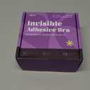 Invisible Strapless Sticky Bra Push up for Women, Ultra Adhesive Bra for Backless Dress, Cleavage Bra Lift Novelty Bras (B Cup, Light Beige)