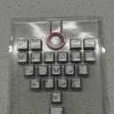 HITIME XVX Butterfly Shine Through Keycaps, Love Theme Cute Custom Keycaps, Blank OEM Profile IMD Translucent Keycap, Anime Style, for MX Switches Mechanical Keyboard, SilverOnly 21 Keys