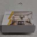 Amerdeco 10 Pack Brushed Brass Kitchen Cabinet Knobs Single Hole Cabinet Pulls Round Gold Drawer Knobs Dresser Knob for Bathroom Cabinets