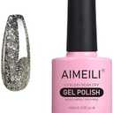 AIMEILI HEMA Free Gel Nail Polish, TPO Free, Soak Off U V Nail Art Glossy Long Lasting for Salon DIY Home - 652 10ml, Pack of 4