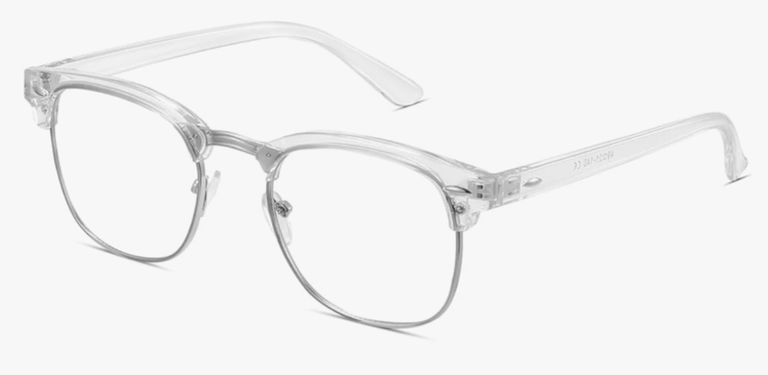 racico Computer Blue Light Blocking Glasses Blue Light Glasses Men Women, Anti Blu-Ray Clear Gaming Glasses Lenses