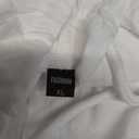 Men's Cotton Linen Shirts Short Sleeve Casual Button Down Hoodies Summer Hawaiian Beach Top with Drawstring (White, XL)
