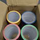NUITPY 24 Pack Rainbow Colored Duct Tape, 12 Colors 10 Yards x 2 Inch Heavy Duty Duct Tape, Waterproof, Tear by Hand, No Residue Colorful Duct Tape for Packaging, Arts & Crafts, Marking and DIY