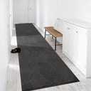 3′x10′ Heavy Duty Front Door Mat Indoor Outdoor, Non-Slip Entryway Runner