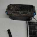 NFESOLAR Pond Filter Fountain, 20W Solar Filter Fountain with120 GPH Submersible Pump, 16.4ft Long Cable, 6.6ft Tubing for Outdoor Koi Pond, Fish Tank and Garden Water Features N3322