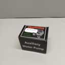 1K0965561J Auxiliary Cooling Water Pump with Plug compatible for A3 A4 TT, VW Bettle CC Eos Golf GTI Jetta Passat Tiguan - 2.0T engine