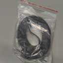 Treela 108 Inch Shower Door Seal Strip Silicone Swing Doors Bathroom Seal Bottom Waterproof Sweep Replacement for Home Bathroom Glass Shower Door(Black,Simple Style)