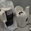 SUSTEAS Cold Press Juicer, 5.3" Feed Chute Slow Masticating Machines with 300W, Fit Whole Fruits & Vegetables, High Juice Yield, Easy to Clean, White