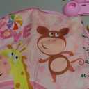 Baby Play Mat for Babies 0-6 Months,Piano Tummy Time Activity Mat with Music,Play Mat for Babies with 5 Linkable Toys Pink-21