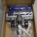 2 Brushes Vacuum Cleaner Head with Four Green LED Lights & Self-Standing Design, for V7/V8/V10/V11/V15, Quick-Release Motorized Brush Roll, Anti-Tangle for Hard Floor & Thin Carpets & Shaggy Carpet