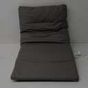 Outdoor Chair Cushion Grey 16.5x16x6 No Brand