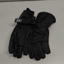 3 Pairs Winter Gloves for Kids Waterproof Snow Ski Gloves for Boys Girls Outdoor Toddler Mittens, 6-10 Years