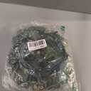 LSKYTOP 1 Pc Green Eucalyptus Round Wreath Artificial Farmhouse Wreath for Door Wall Window Decor, 11Inch/PC