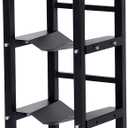 Refrigerant Tank Rack w/ 3x30lb and Storage Plate, Stable Refrigerant Cylinder tank rack, Cylinder Rack Sufficient Storage for Freon, Gases, Oxygen, Nitrogen, Acetylene