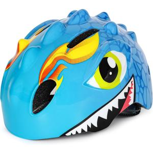 VICTGOAL Toddler Kids Bike Helmet Lightweight 3D Children Bicycle Helmet for Boys and Girls Age 3-8 for Multi-Sport Scooter Cycling Skating