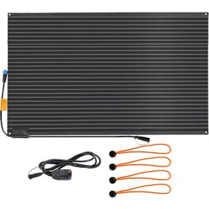 Snow Melting Mats Outdoor 36 x 60 inch, Non-Slip Heated Outdoor Mats 608W 120V, Heated Driveway Mats with UL and ETL Certificate Power Cord, Suitable for Most Entryways