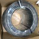 Cat8 500ft Ethernet Cable, 22 AWG 100% Bare Copper, Black, Solid Bulk Round S/FTP Shielded LAN Cable, 40Gbps 2000MHz, ETL Listed, RoHS Compliant, PoE Compatible for Indoor/Outdoor, CCTV