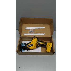 Aenkuto Cordless Reciprocating Saw for Dewalt 20v Max Battery (No Battery), Brushless Motor, 0–3500 SPM 3-Speed Variable, Tool-Free Blade Change, LED Work Light, 4 Blades for Wood/Metal/PVC