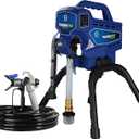 Graco TrueCoat One Airless Paint Sprayer, Electric TrueAirless
25 ft hose, TC spray gun, PowerFlush adapter, sprays unthinned paint & stain, up to 3-gallon projects