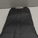 Coverado Car Seat Extender Leg Support, Leather Leg Extender Cushuin for Car Seats, Waterproof Car Seat Cushions Universal Fit for Most Vehicles (Black)