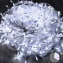 300LED Timer Function Cool White Christmas String Lights