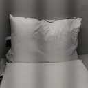 Pacific Coast Goose Feather and Down Bed Pillows Standard Size Set of 2, Hotel Pillow for Sleeping, Downproof, Soft, Fluffy, 100% Cotton Shell