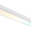4FT LED Flush Mount Wraparound Light, with 3 Wattages/3 Lumens/3 CCT Selectable, 55W/65W/75W, 5500lm/6500lm/7500lm, 3000K/4000K/5000K, 4 Foot LED Wraparound Light Fixture for Garage, Office, ETL