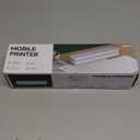 iDPRT MT610 Pro Portable Thermal Printer, 300DPI HD Mobile-Travel-Printers, Inkless-Wireless-Small-Printer for Home Use, Office, Vehicles, Bluetooth Printers Supports 8.5" x 11" US Letter&A4&A5, Black