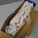 MIULEE Faux Linen Curtains 90 Inch Length 2 Panels Natural Semi Sheer Curtain with Back Tab Rod Pocket, Light Filtering Window Privacy Burlap Drapes for Living Room Bedroom 42W x 90L Linen