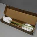 Ling's Moment White Anthurium Flowers, 8pcs Artificial Silk Filler Plants, Faux Greenery Stems for DIY Wedding Bouquets Centerpieces Arrangements Bridal Shower Party Home Decorations