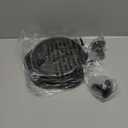 Chicken Shredder Tool Twist Large: 2025 Pro & Standard Food-Grade Visible Meat Shredder Tool Twist with Anti-Slip Petal-Like Base, Chicken Breast Shredder, Chicken Grinder (Black, Pro - 10.8")