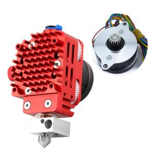 Upgrade Light Universal DDB Dual Gear Extruder Bowden or Direct Drive Plated Copper Printhead Compatible with Ender 3 V2 / Pro / 5 Pro, CR10/ Cr-10S S4 S5 3D Printer TPU