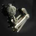 Handmade Creative Violin Fine Tuning Violin Tuners Violin Screw Violin String Adjusters for 3/4 4/4 Violins (2SILVER) (02-Silver Crown)