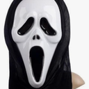Quenny Skull Mask Halloween Performance Suit Set Skull Cloak Three Piece Role Playing Suit