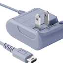 DS Lite Charger Replacement for Nintendo DS Lite, AC Adapter Wall Plug Compatible with NDSL Charger (100-240v)