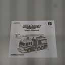 JOYIN Extra Large Toddler Fire Truck Toys for Boys with 33-inch Ladder, Lights & Sprinkler Pump, Big Emergency Vehicle, Kids Toys for Age 3, 4, 5, 6, 7, Christmas Birthday Gift for Grandkids