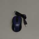TECKNET USB Wired Mouse, 3600DPI Corded Computer Mouse with 4 Adjustable Levels, 6-Button 5FT Cord Ergonomic Mice, Home and Office Mouse for Laptop PC Desktop Notebook - Blue